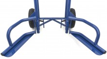 HBM bandenkar 70 kg blauw 620 x 915 x 1.280 mm