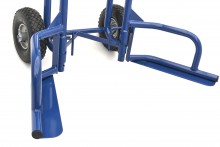 HBM bandenkar 70 kg blauw 620 x 915 x 1.280 mm
