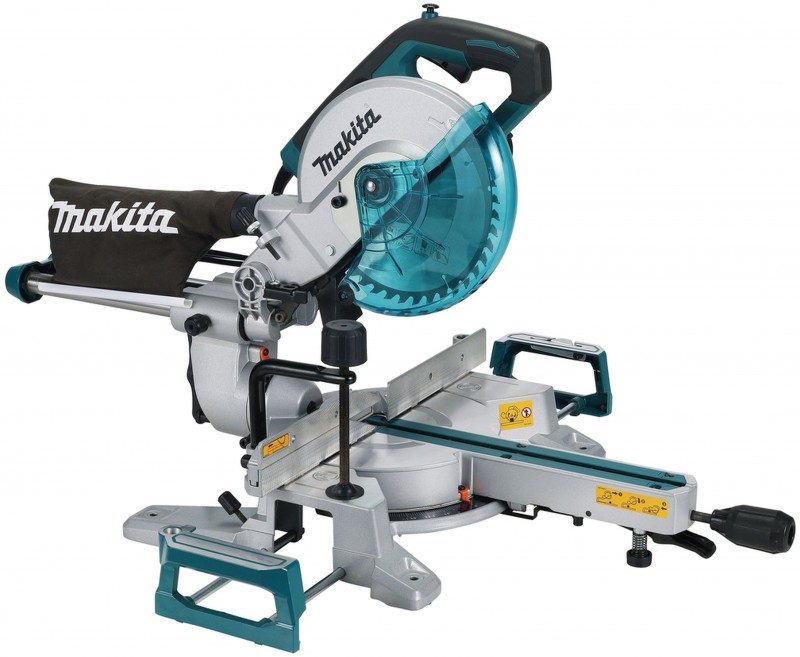 Makita 230 V radial afkortersav 216 mm 1200 W 5000 rpm 65 x 305 mm 47° 13,9 kg.