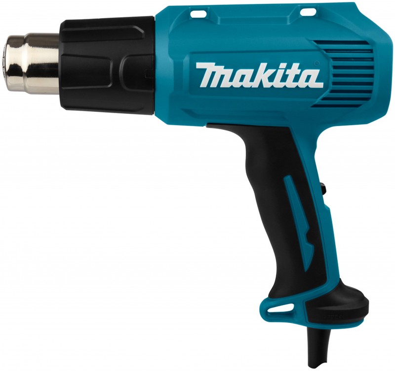 Makita 230 V varmluftpistol 1600 W 350-500 °C 500 l/min 0,56 kg Makita 230 V varmluftpistol 1600 W 350-500 °C 500 l/min 0,56 kg