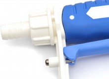 HBM AdBlue påfyldningspistol 60 l/min 40 PSI 3/4 inch slangetilslutning 19 mm hvid
