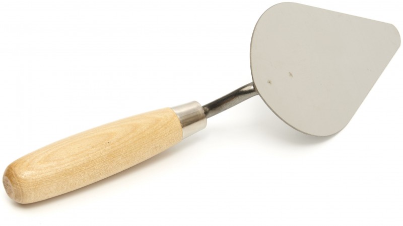 HBM rustfri stål flisekelle, stål, 1 mm, 215 g, sort.