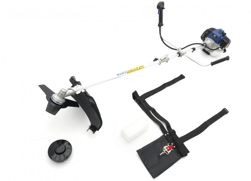 HBM Bosmaaier / Grastrimmer 51,2 cm³ - 7,5 kg, 1,2 l brandstoftank, 1:40 mengverhouding
