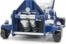 HBM rullevogns-garagedonkraft Pro 2,5 ton 2500 kg max. højde 61 cm 90 x 44 x 19 cm.
