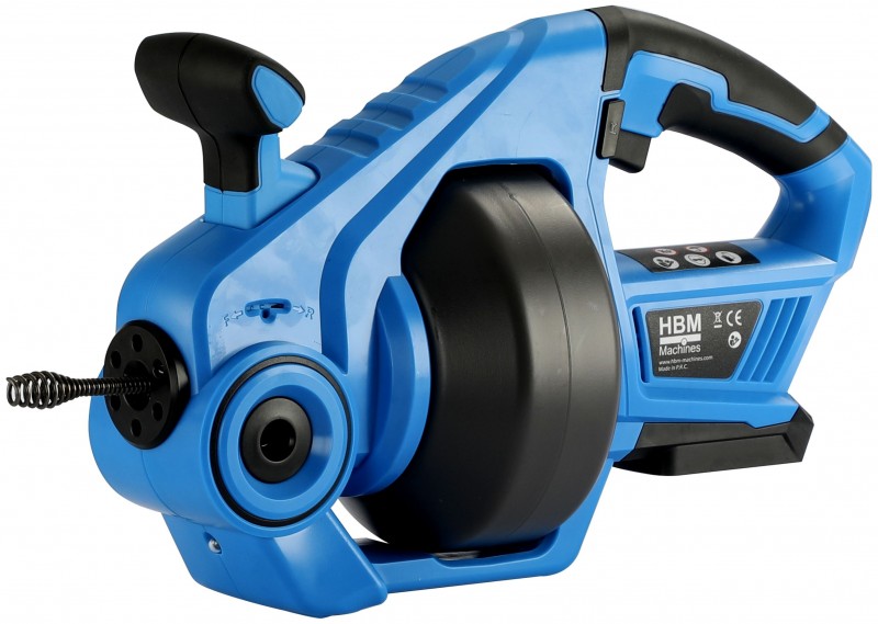 HBM 20V accu gootsteenontstopper 150W 7 m 7 mm 560 rpm HBM Power20