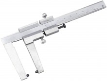 Dasqua schijfremdiktemeter 2240-0040 RVS centimeter/millimeter
