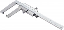 Dasqua schijfremdiktemeter 2240-0040 RVS centimeter/millimeter

