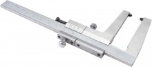 Dasqua schijfremdiktemeter 2240-0040 RVS centimeter/millimeter
