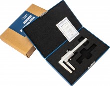 Dasqua schijfremdiktemeter 2240-0040 RVS centimeter/millimeter

