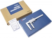 Dasqua schijfremdiktemeter 2240-0040 RVS centimeter/millimeter
