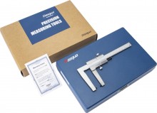 Dasqua schijfremdiktemeter 2240-0040 RVS centimeter/millimeter
