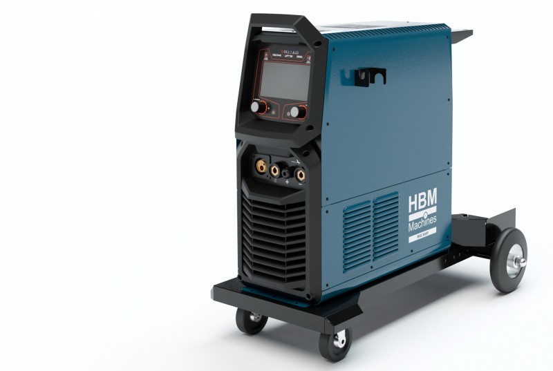 HBM MIG/MAG 300P svejseapparat 400 V, 300 A, pulse, display, bærbar