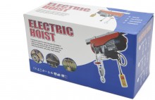 HBM Elektrische Takel 1000 kg, 18 m, 900 W, 230 V, 4,2 mm Kabel, Hijssnelheid 8 m/min