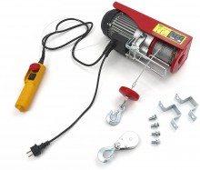HBM elektrische takel 500 kg 18 m 900 W 230 V staal 4,2 mm kabel 8 m/min