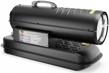 HBM dieselvarmer 20.000 W, 19 l tank, 450 m³/h, 240 V, sort.