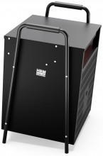 HBM elektrisk heater 15000 W 400 V med termostat 1292 m³/h 300 m² sort.