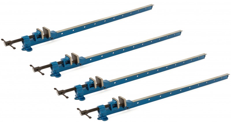 HBM lang limtvinge T-klemme 900 mm 4 stk. støbejern HBM lang limtvinge T-klemme 900 mm 4 stk. støbejern
