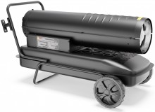 HBM verrijdbare dieselheater 50.000 W met thermostaat, 50 l tank, 1.100 m³/h, 240 V
