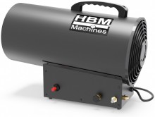 HBM gasvarmer 30 kW propan 600 m³/h 2 trin sort