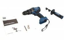HBM accu boormachine met klopfunctie 20V Power20, 75 Nm, LED verlichting, 1,5-13 mm, incl. koffer
