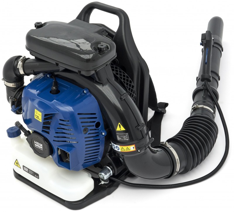 HBM rugdraagbare bladblazer 79,4 cc 2-takt benzine 2,2 kW 0,3 m³/s 80 m/s
