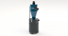 HBM Cycloon Stof Interceptor 40 L - 125 mm Inlaat, 118 L Opvangbak, 70 dB