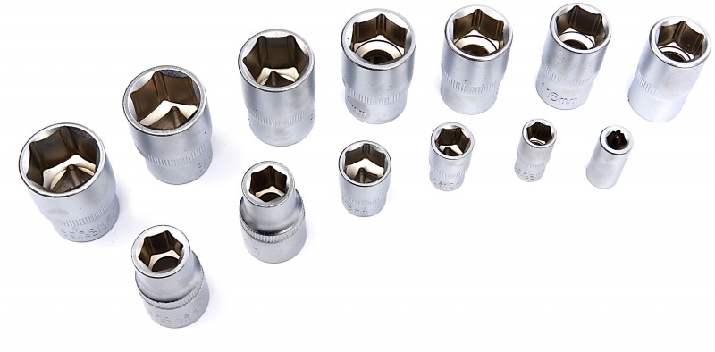 HBM gevulde gereedschapskoffer 111-delig aluminium kunststof 40 x 32 x 14,5 cm
