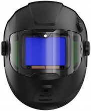 HBM lashelm Advanced Spark zwart, zelfdimmend, slijpstand, 4 ARC-sensoren, DIN 3-13, zijvensters, 580 g