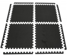 HBM EVA vloertegel set vloerbescherming 4-delig zwart, 1 cm, 1,55 m² HBM EVA vloertegel set vloerbescherming 4-delig zwart, 1 cm, 1,55 m²