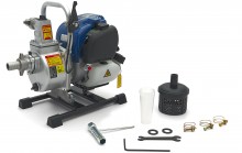 HBM 4-takt benzinemotor waterpomp 117 l/min 25 mm inlaat, aluminium/staal/nylon, 6,9 kg