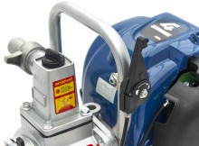 HBM 4-takt benzinemotor waterpomp 117 l/min 25 mm inlaat, aluminium/staal/nylon, 6,9 kg