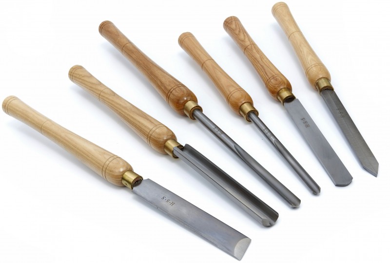 HBM Houtdraaibeitelset HSS 57 cm
