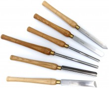 HBM Houtdraaibeitelset HSS 57 cm
