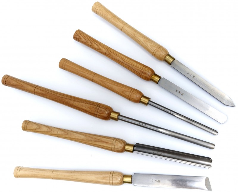 HBM Houtdraaibeitelset HSS 57 cm
