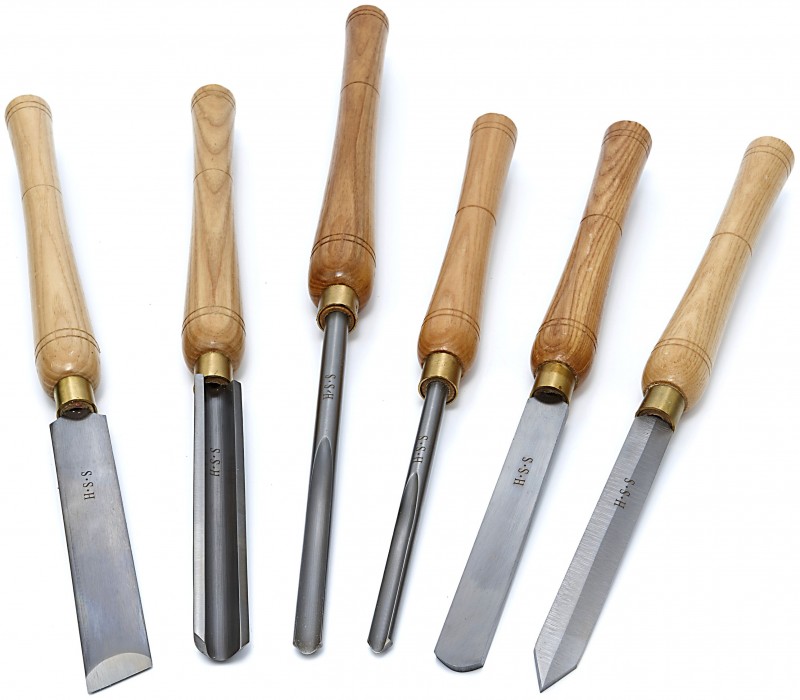 HBM Houtdraaibeitelset HSS 57 cm
