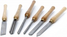 HBM Houtdraaibeitelset HSS 57 cm
