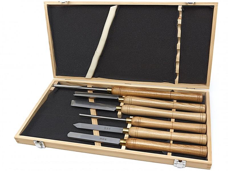 HBM Houtdraaibeitelset HSS 57 cm
