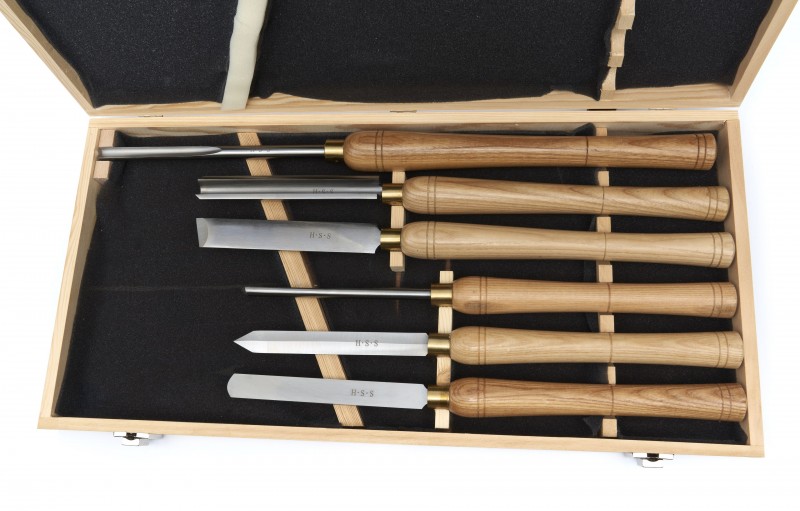 HBM Houtdraaibeitelset HSS 57 cm
