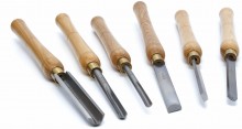 HBM Houtdraaibeitelset HSS 2, 39,5 cm