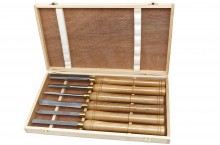HBM Houtdraaibeitelset HSS 2, 39,5 cm
