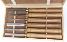 HBM Houtdraaibeitelset HSS 2, 39,5 cm