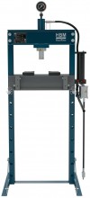 HBM Professional Werkplaatspers 20 ton, 20 t, Slag 185 mm, Max. bereik 988 mm, Blauw