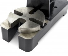 HBM tandheugelpers 2 ton, 180 mm slag, 122,5 mm uitlading, 25 kg, handpers