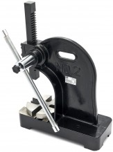 HBM tandheugelpers 2 ton, 180 mm slag, 122,5 mm uitlading, 25 kg, handpers