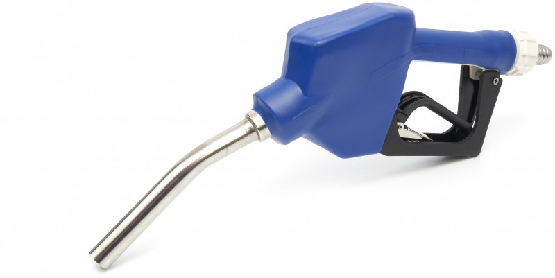 HBM AdBlue automatisch vulpistool 19 mm kunststof polypropyleen staal blauw

