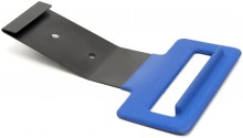 HBM pezentrekker voor raamrubbers - 65Mn staal - 28 cm breed - blauw
