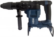 HBM SDS Max accu boorhamer/sloophamer 40 V, 10 J, 3600 bpm, 40 mm, met verlichting, inclusief koffer HBM SDS Max accu boorhamer/sloophamer 40 V, 10 J, 3600 bpm, 40 mm, met verlichting, inclusief koffer