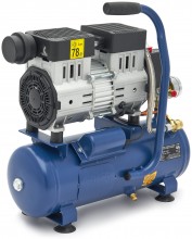 HBM olievrije stille compressor 8 liter, low noise, 550 W, 230 V, 78 dB