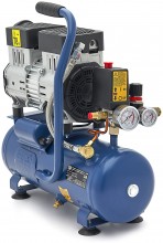 HBM olievrije stille compressor 8 liter, low noise, 550 W, 230 V, 78 dB