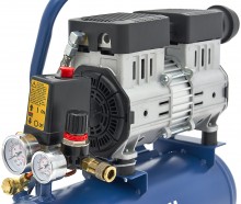 HBM olievrije stille compressor 8 liter, low noise, 550 W, 230 V, 78 dB